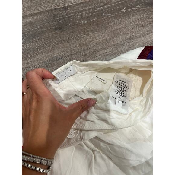 Sandro Paris Track Pants Size EU 36  US 25 inches - Picture 6 of 10